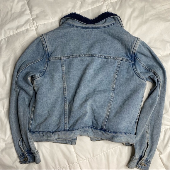 Pacsun Sherpa Lined Denim Jacket - Picture 6 of 6